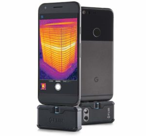 Flir plug into phone Thermal image camera