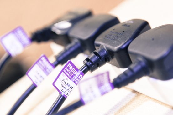Richard Ayre plugs-2 2000 x 1334 pat testing per item labels on plugs