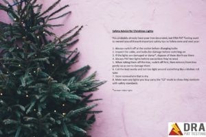 Christmas tree lights - 8 important safety tips