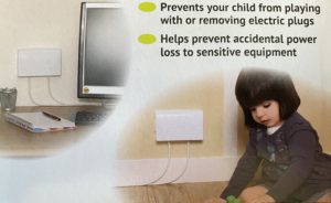Safe sockets covers protect your children and important plugs image