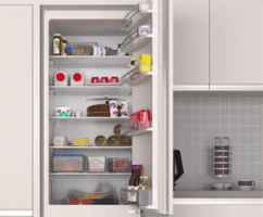 Integrated fridge freezer needs fixed appliance testing