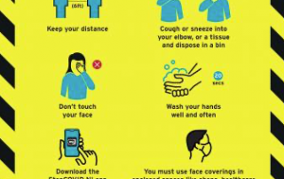 Corona Virus Stay Safe Poster