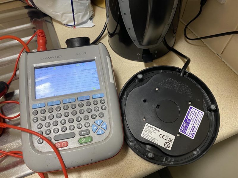 Regular Portable Appliance Checking (PAC Test) is part of Health & Safety