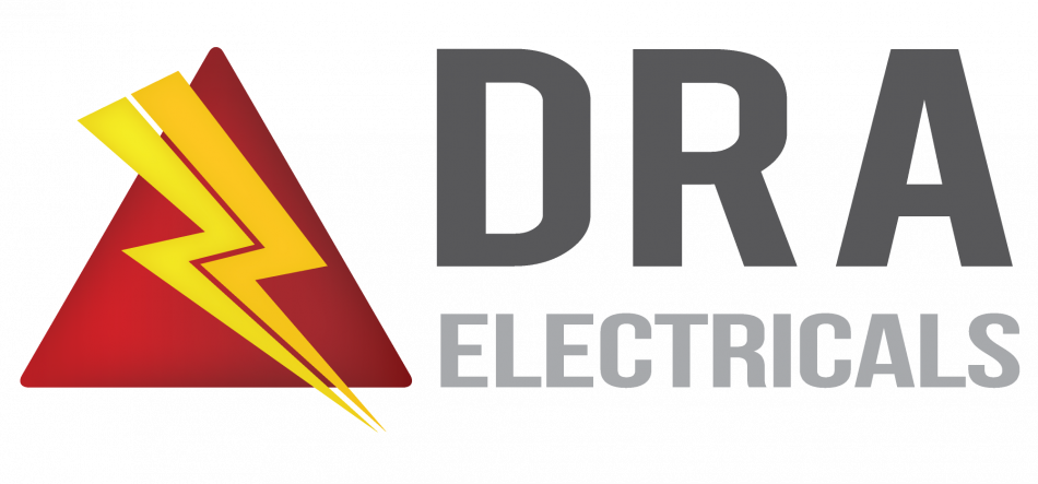DRA Electricals logo for electrical testing, Eicr, pat testing in the north east