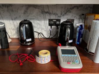 Seaward Apollo 600+ PAT Tester with kettles Seaward Apollo 600+ PAT Tester with kettles and PAT testing labels