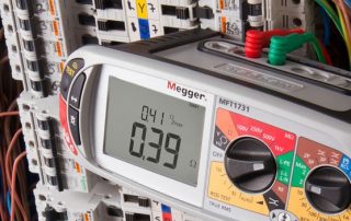 Fixed wiring test using a Megger Multi Function Tester