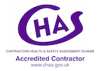 Chas accredited contractor logo