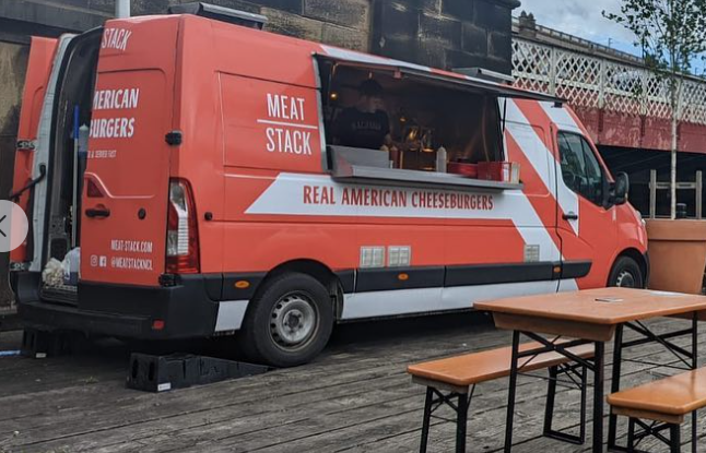 Photo of Meat:Stack's Catering Van that they serve burgers from. Parked on Gateshead Quayside in this photo
