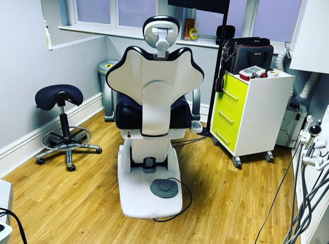 PAT Testing of a dental surgery - dentist chair in dental surgery