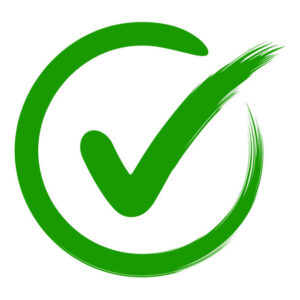 Green tick