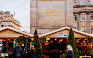 Newcastle Christmas Market at Monument