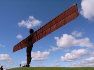 Angel of the North, Gateshead, in North East England